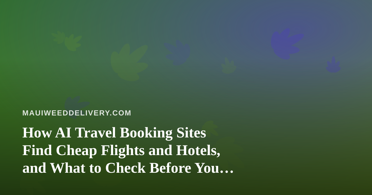 How AI Travel Booking Sites Find Cheap Flights and Hotels, and What to Check Before You Pay